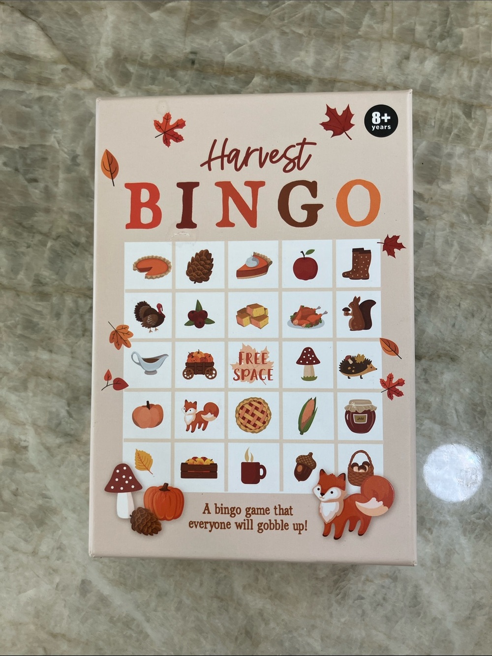 Harvest Bingo Game - perfect for fall 🎃